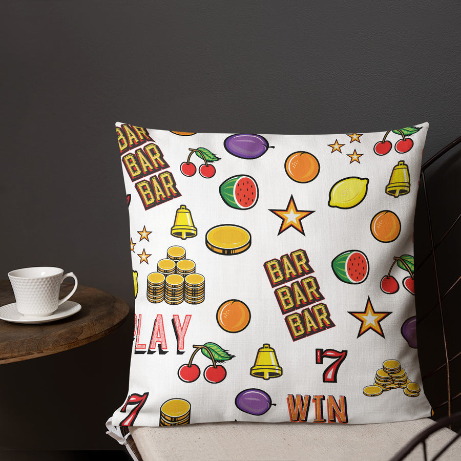 "Casino" Premium Pillow design by Hero - shop.designhero
