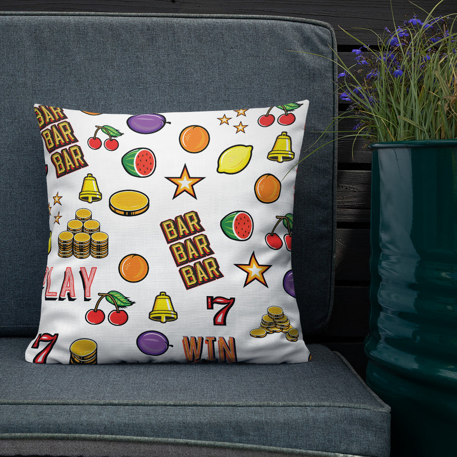 "Casino" Premium Pillow design by Hero - shop.designhero