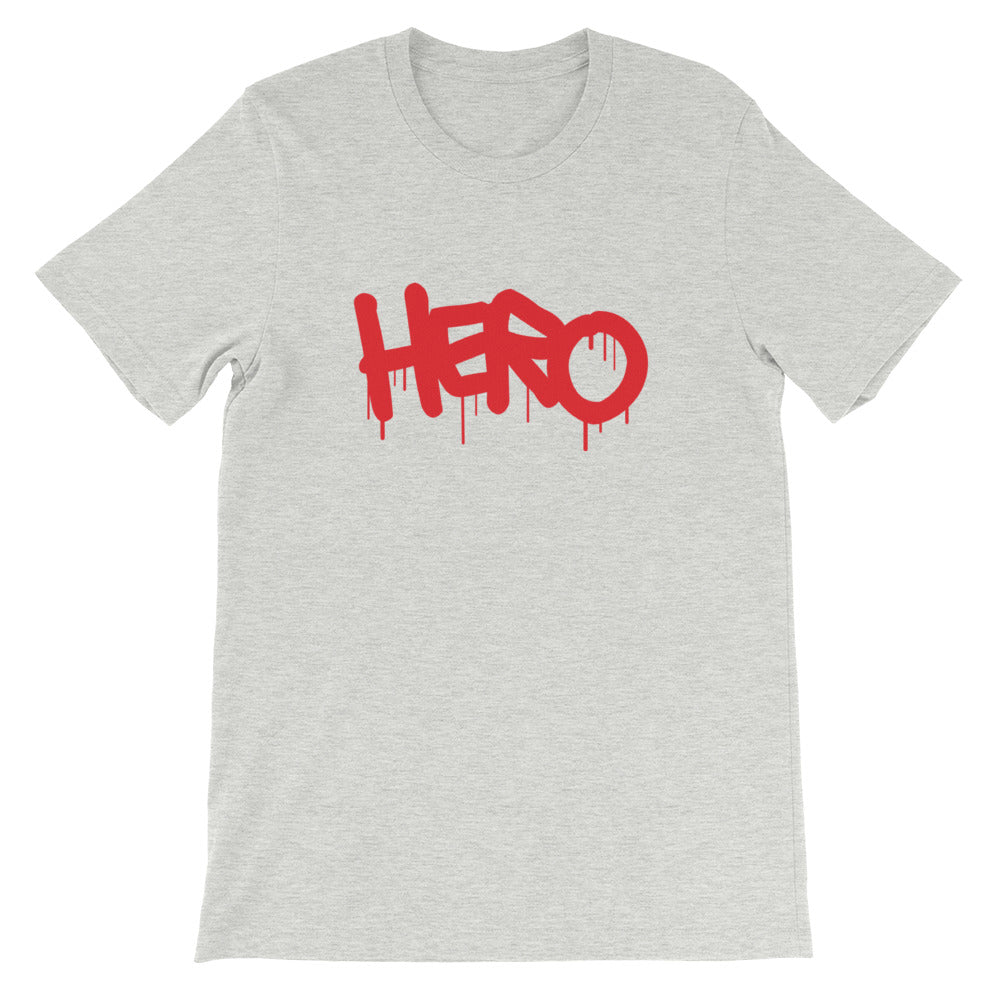 "Hero" Short-Sleeve Unisex T-Shirt design by Hero. - shop.designhero