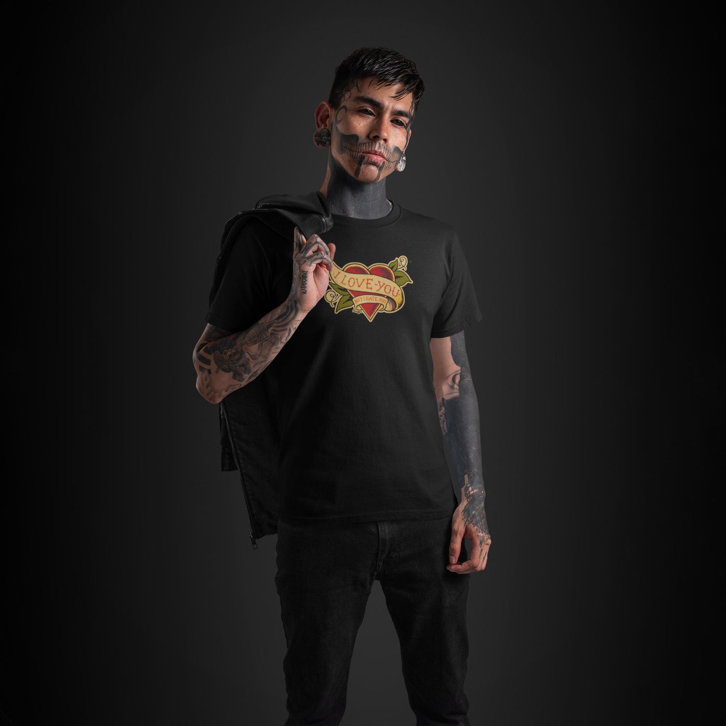 "I Love You But I Hate You" Short-Sleeve Unisex T-Shirt - shop.designhero