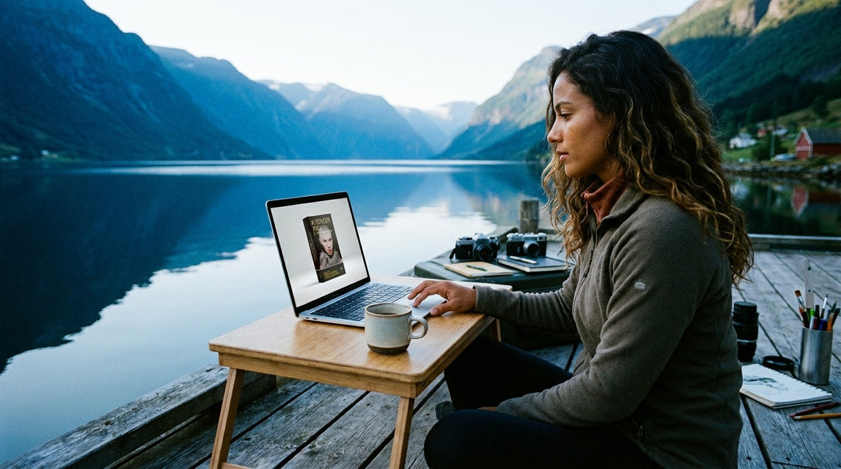 AI Render Pro in a creative studio workspace