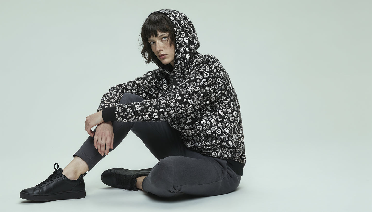 Black Skull Unisex Hoodie