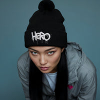 "Broken heart" Embroidered Champion Packable Jacket design by Hero. - Design Hero