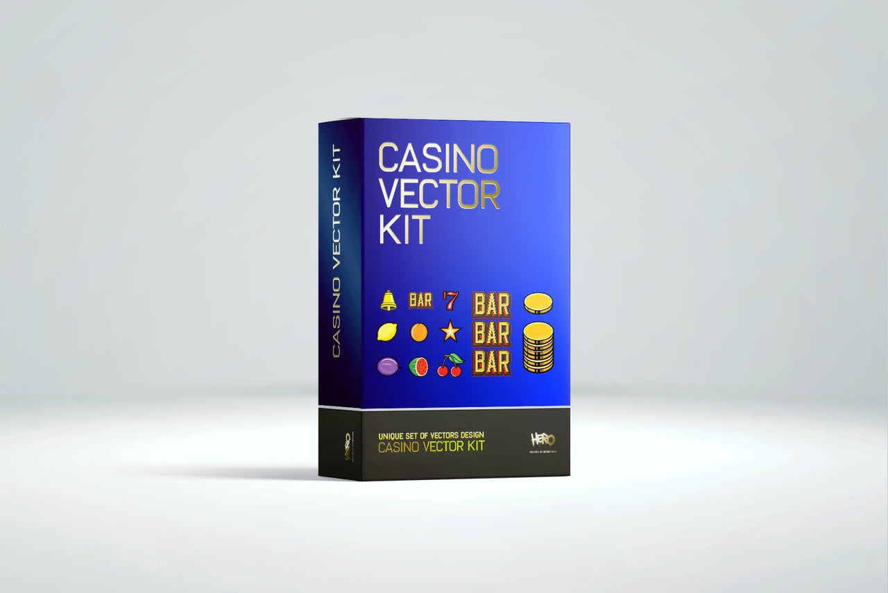 Casino Vector Kit Design By Hero. - Design Hero