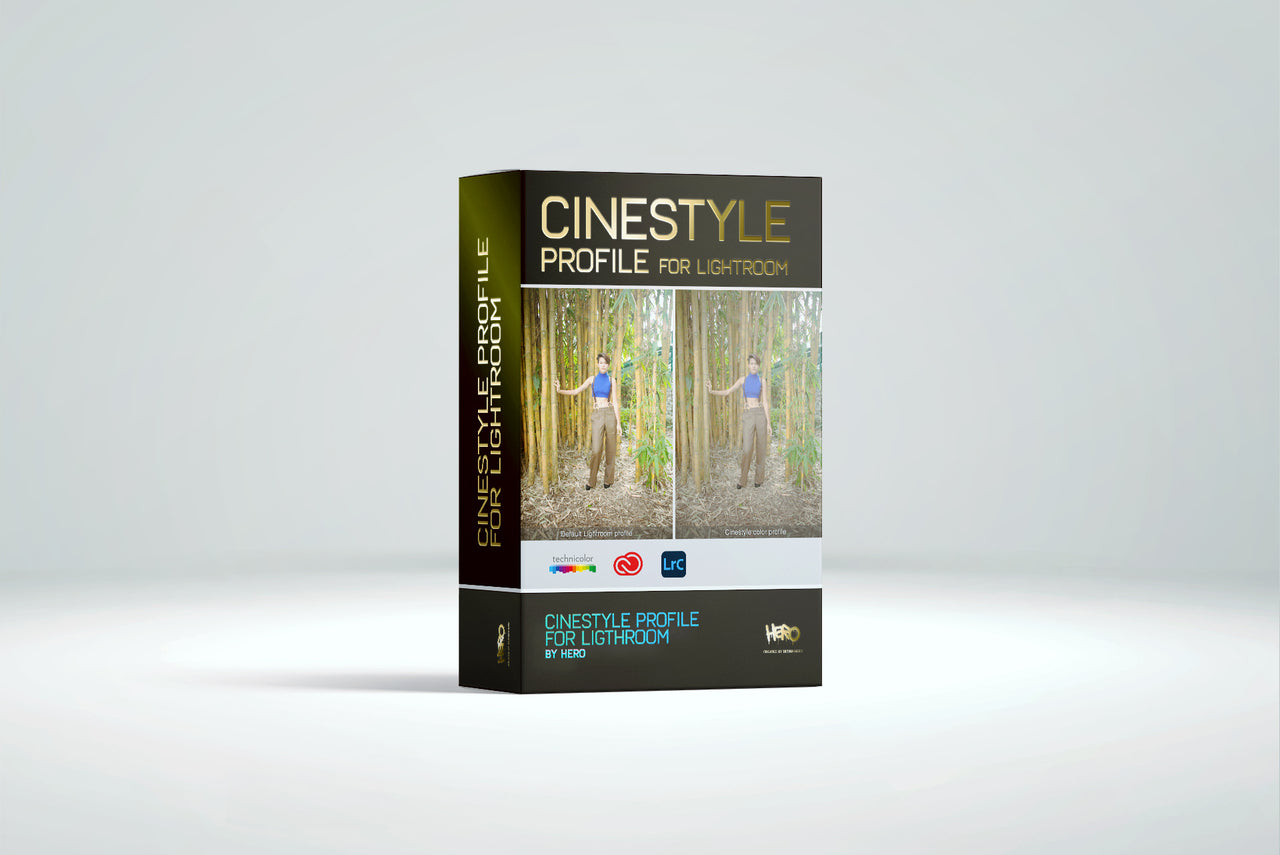 Cinestyle Preset for Lightroom by Hero. - Design Hero