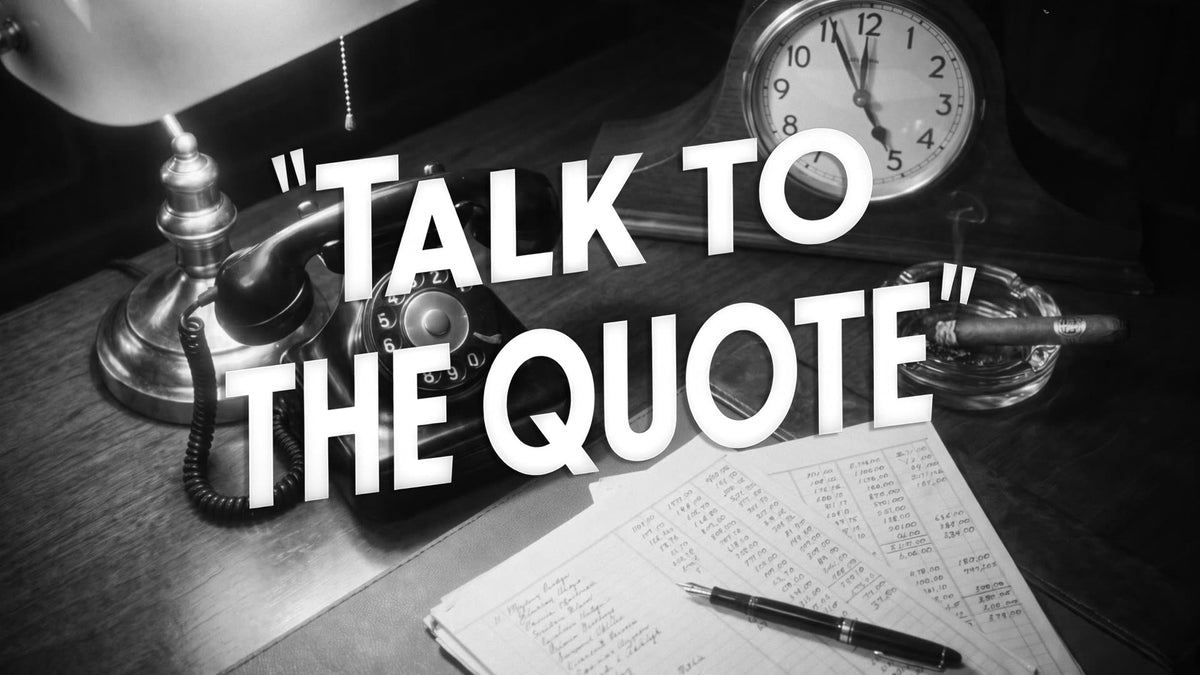 Talk to the Quote — ask it a question, it answers in your numbers