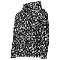 Black Skull Unisex Hoodie - Design Hero