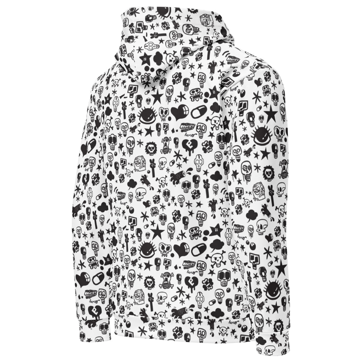 Skulls Hoodie | Unisex Skull Print Hoodie | DesignHero Shop