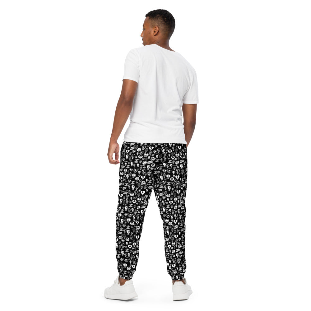 Skull Print Unisex Track Pants by HERO: Stand Out in Style and Comfort - Design Hero