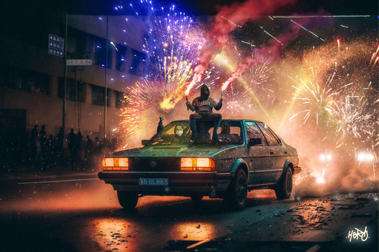 "Firework Revolution" Unisex's classic tee - Studio Supreme OÜ