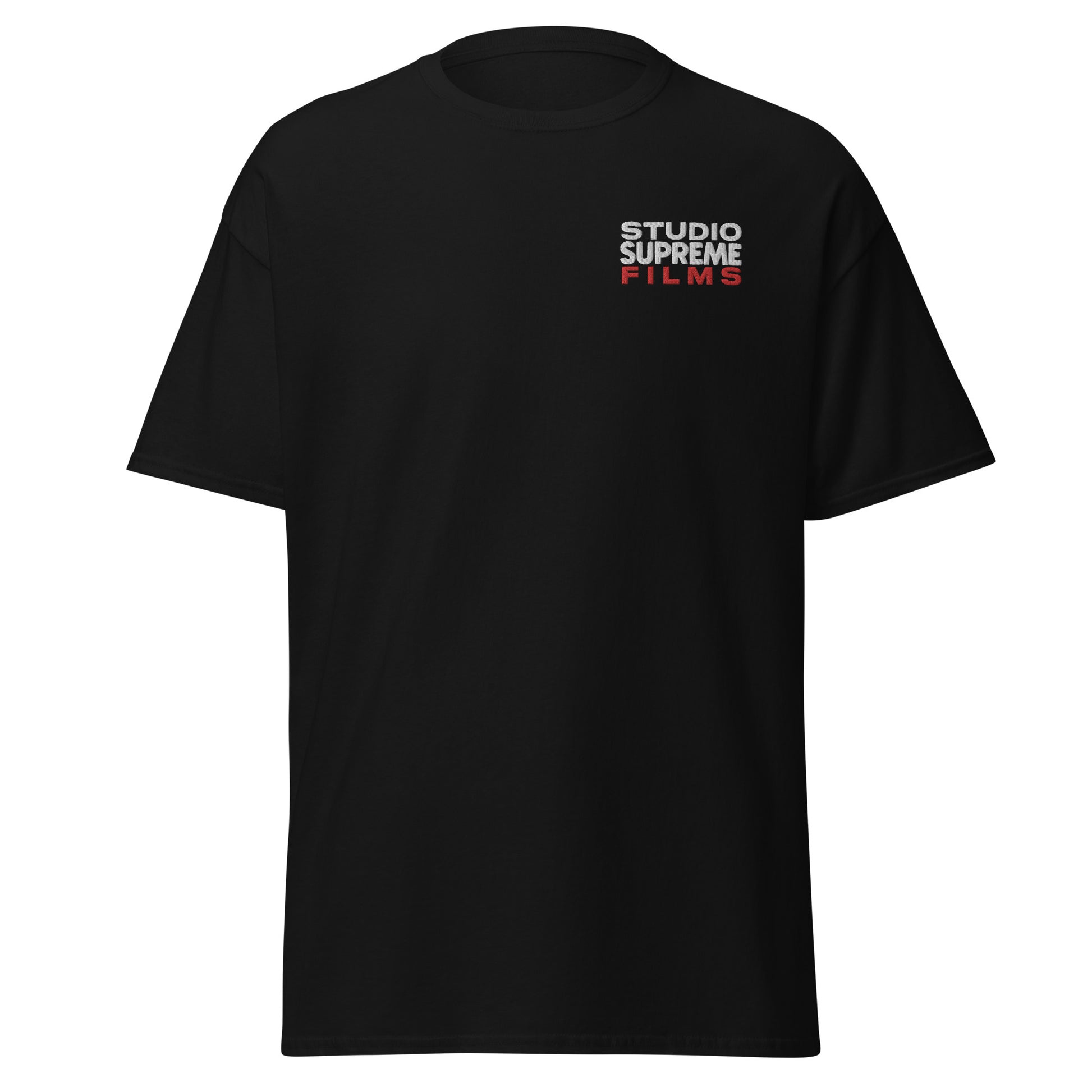 "Studio Supreme Films" Embroidered Unisex Classic Tee - Design Hero