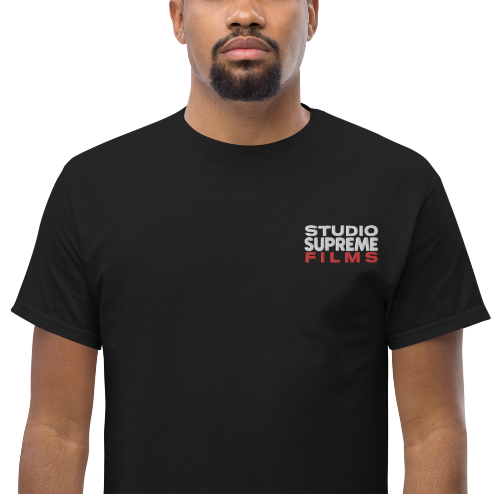"Studio Supreme Films" Embroidered Unisex Classic Tee - Design Hero