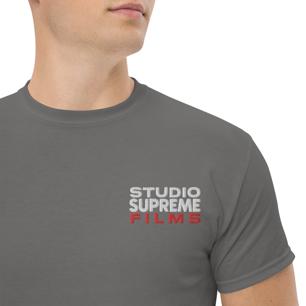 "Studio Supreme Films" Embroidered Unisex Classic Tee - Design Hero