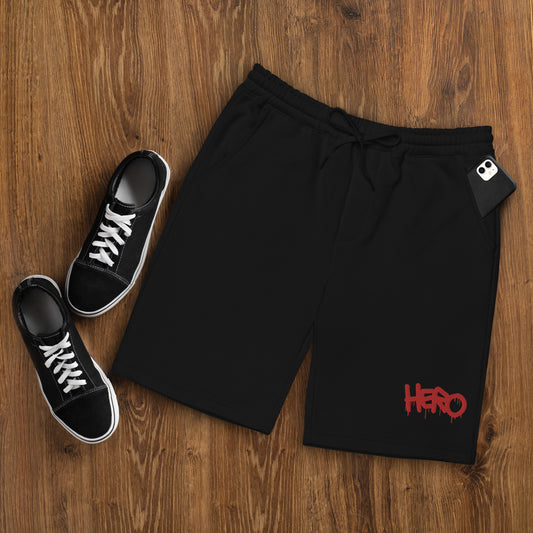 HERO - Men's fleece shorts - Design Hero