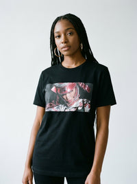 Shogun X Samurai Tee – Cyberpunk Warrior by Hero worn by a model