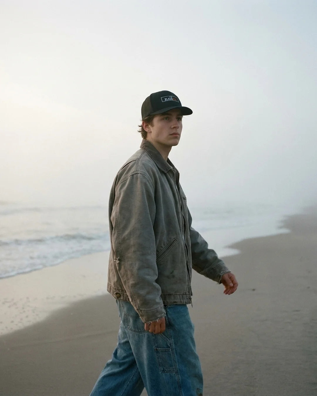 The Black Box Trucker Cap by Design Hero – lifestyle