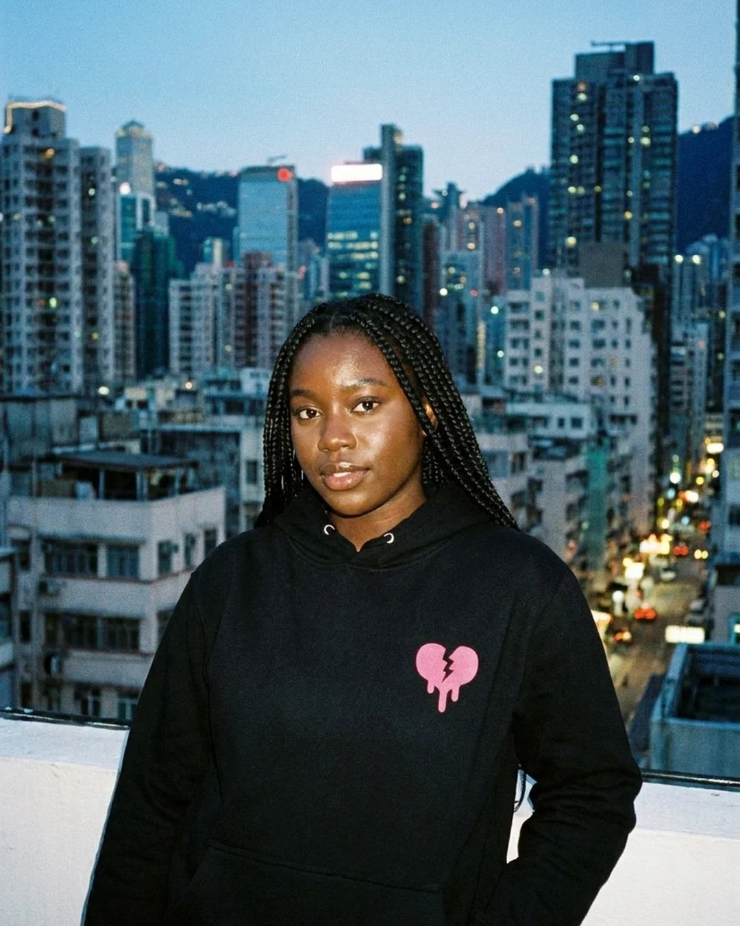 Broken Heart Hoodie by Design Hero – lifestyle
