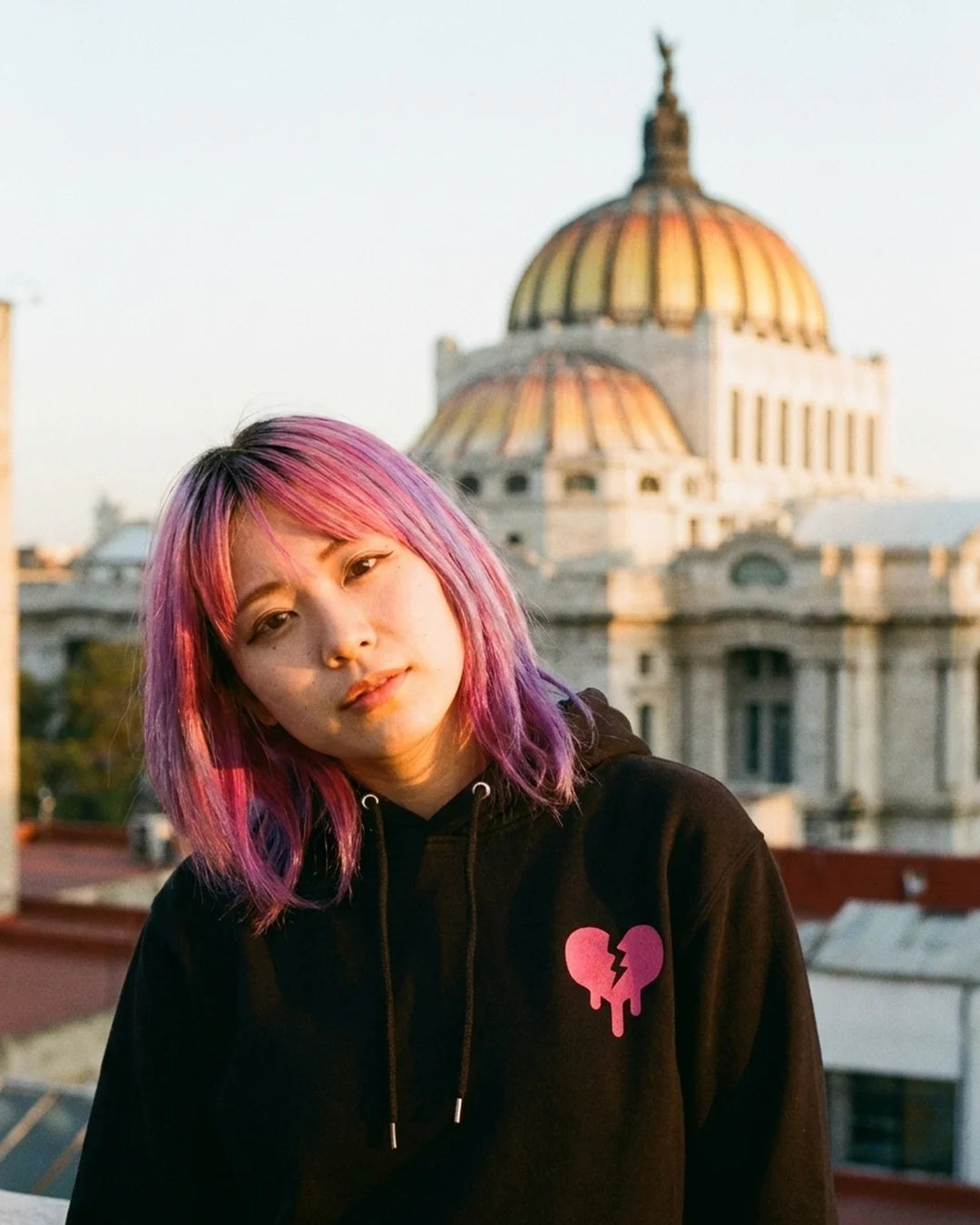 Broken Heart Hoodie by Design Hero – lifestyle
