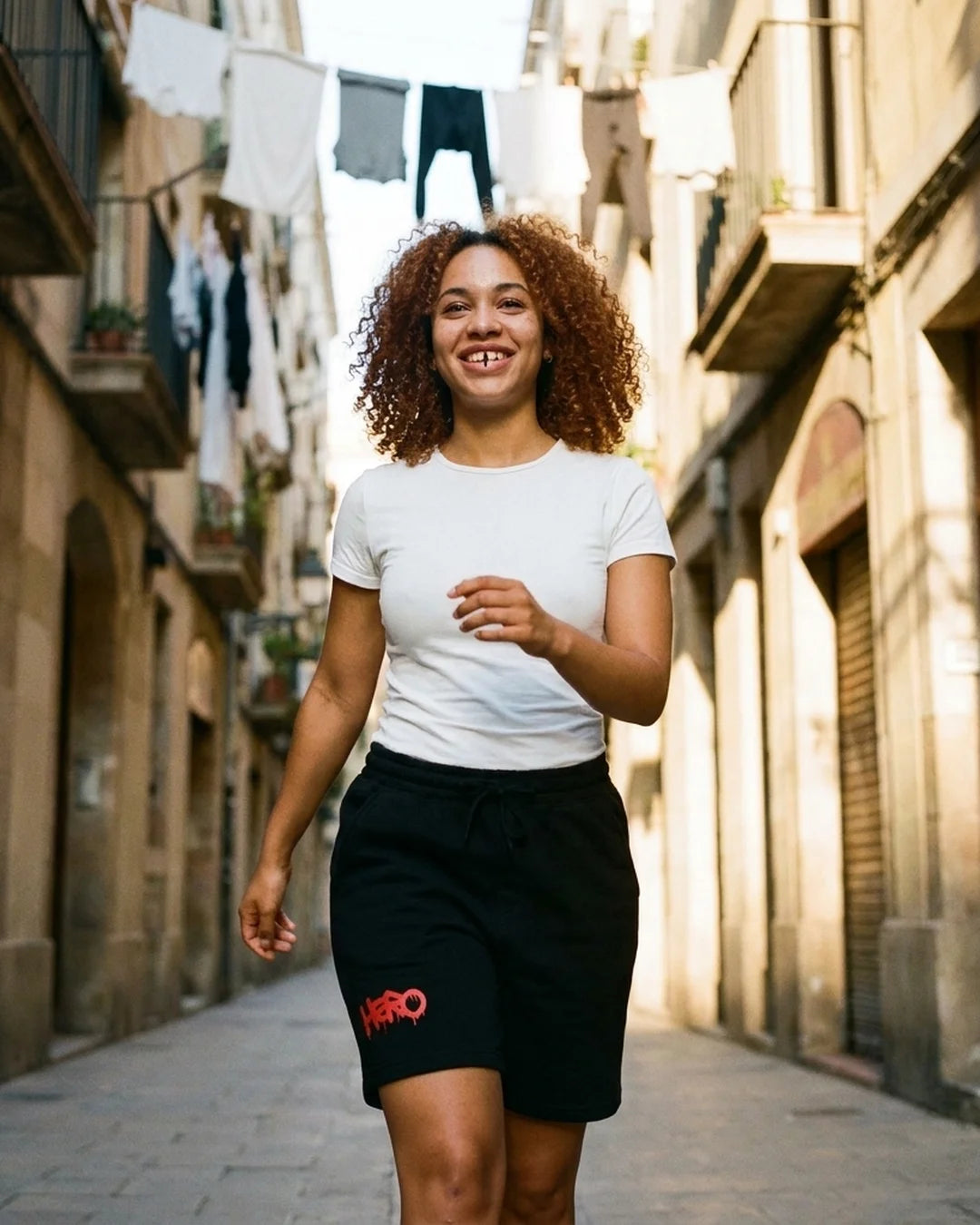 Hero Unisex Fleece Shorts by Design Hero – lifestyle