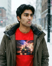 Firework Revolution Tee by Design Hero – lifestyle