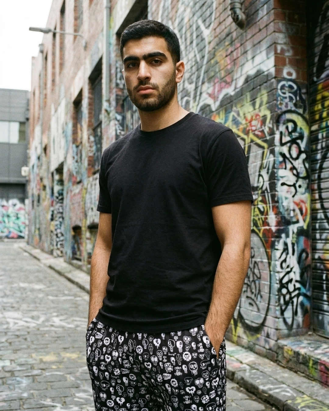 Skull Print Unisex Track Pants by HERO: Stand Out in Style and Comfort by Design Hero – lifestyle