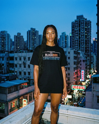 The Black Box" Unisex's classic tee by Design Hero – lifestyle