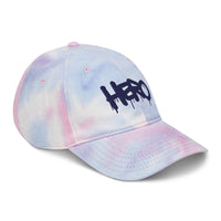 "Hero" Embroidery Tie Dye Hat - Add a Splash of Color to Your Style! - Design Hero