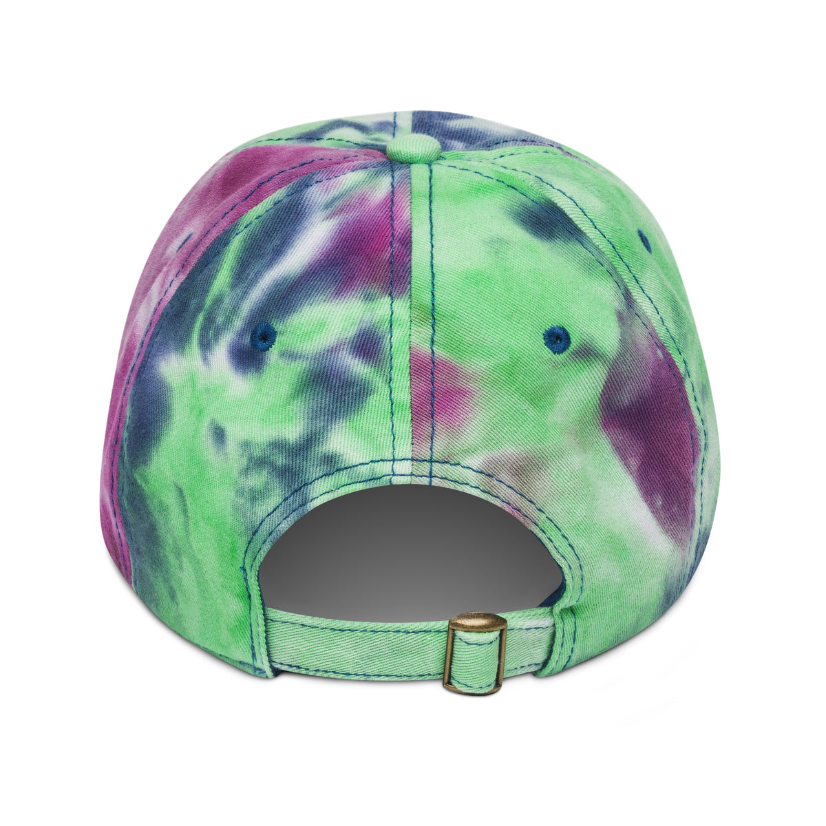 "Hero" Embroidery Tie Dye Hat - Add a Splash of Color to Your Style! - Design Hero