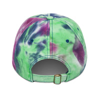 "Hero" Embroidery Tie Dye Hat - Add a Splash of Color to Your Style! - Design Hero