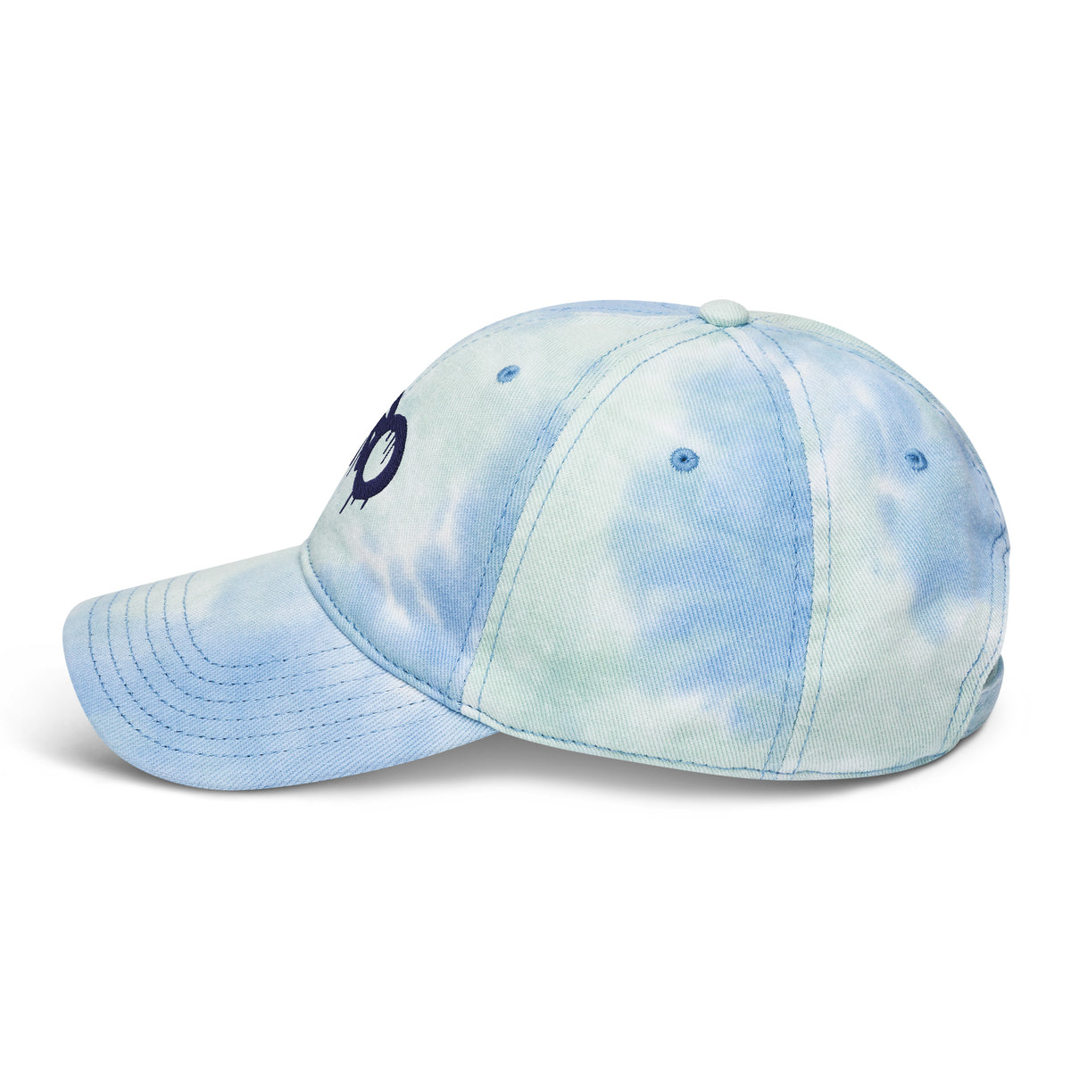 "Hero" Embroidery Tie Dye Hat - Add a Splash of Color to Your Style! - Design Hero