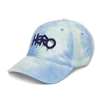 "Hero" Embroidery Tie Dye Hat - Add a Splash of Color to Your Style! - Design Hero