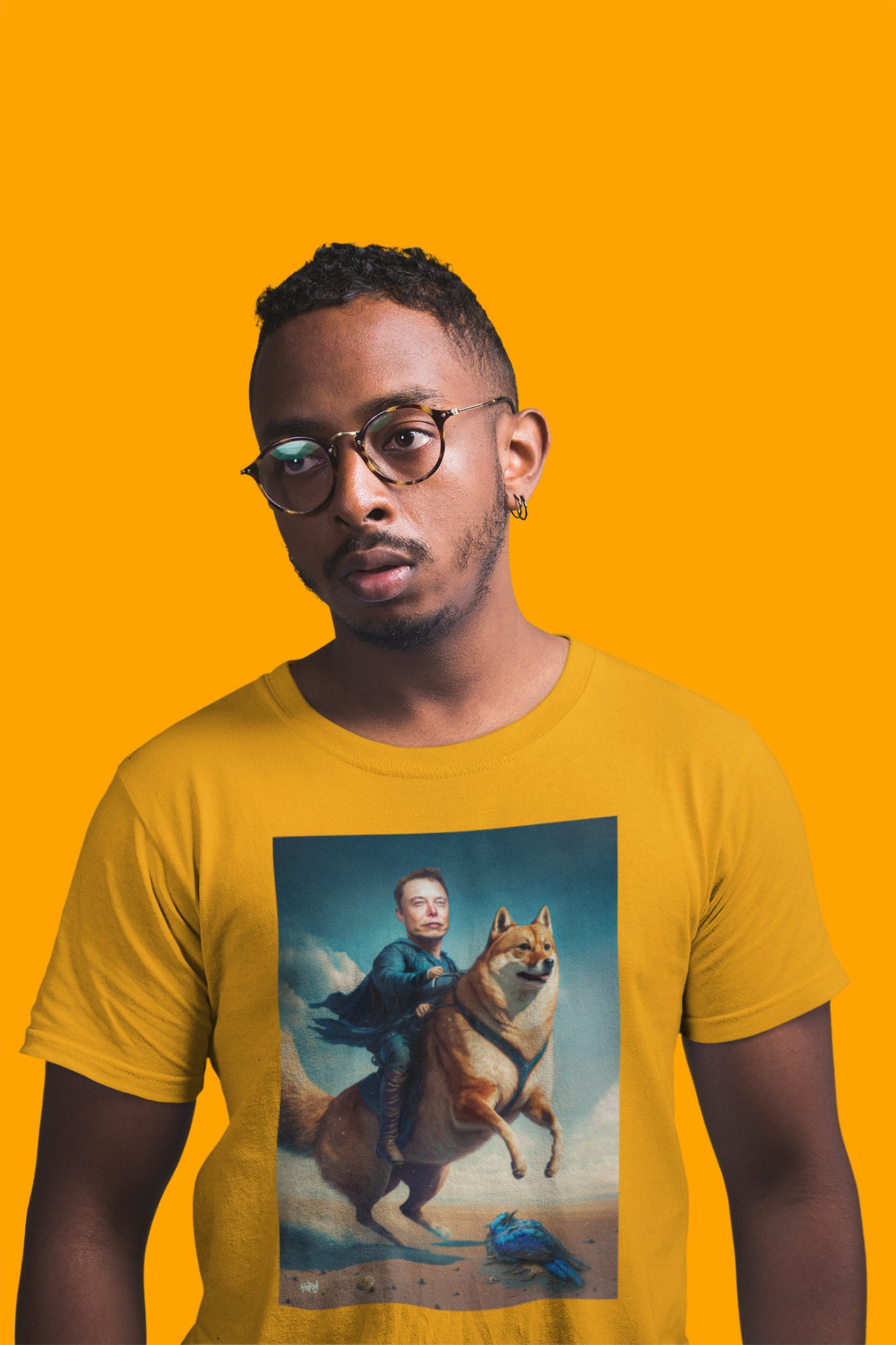 "Shiba-Elon" Unisex's classic tee - Studio Supreme OÜ