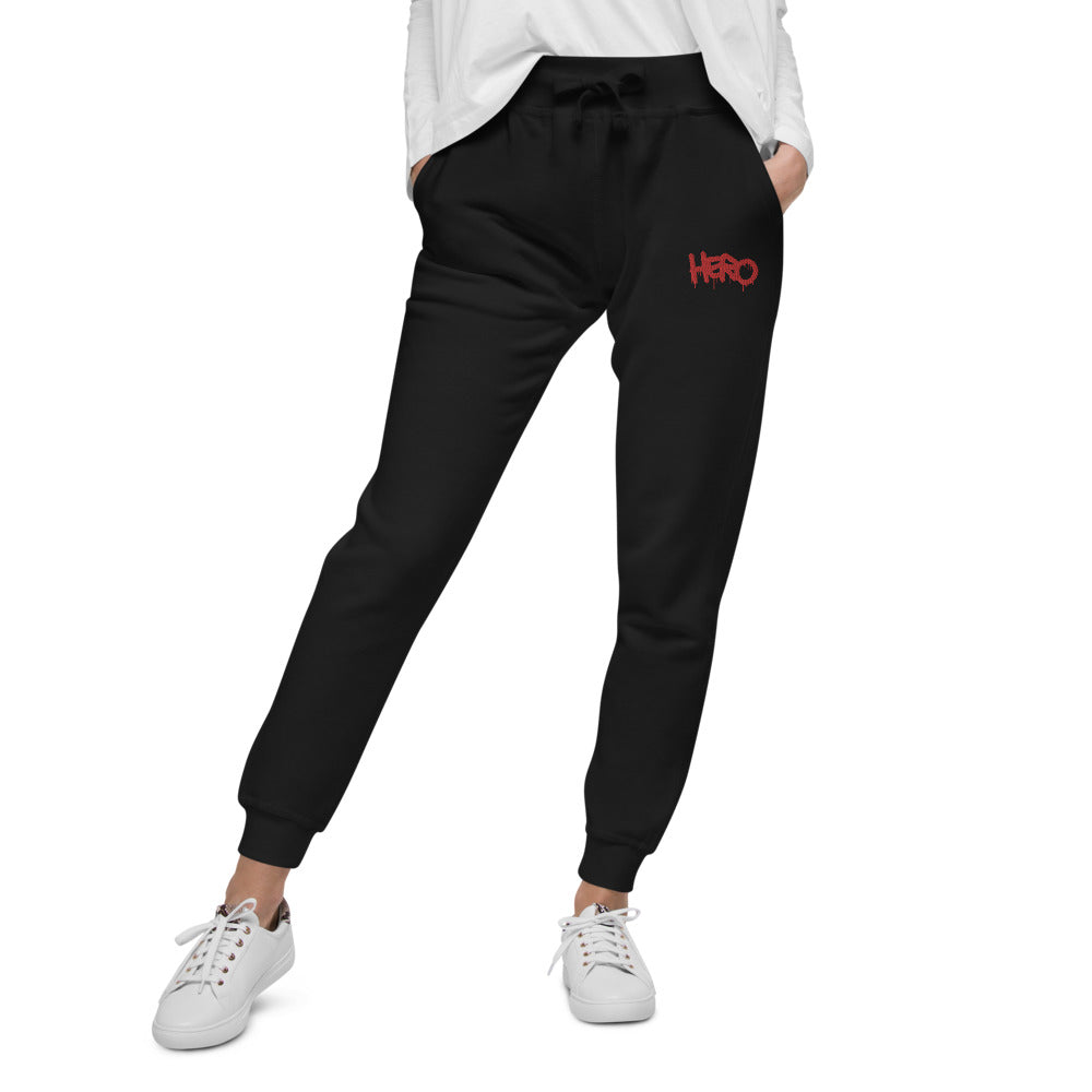 Ultimate Comfort and Style: Unisex Fleece Sweatpants by HERO - Design Hero
