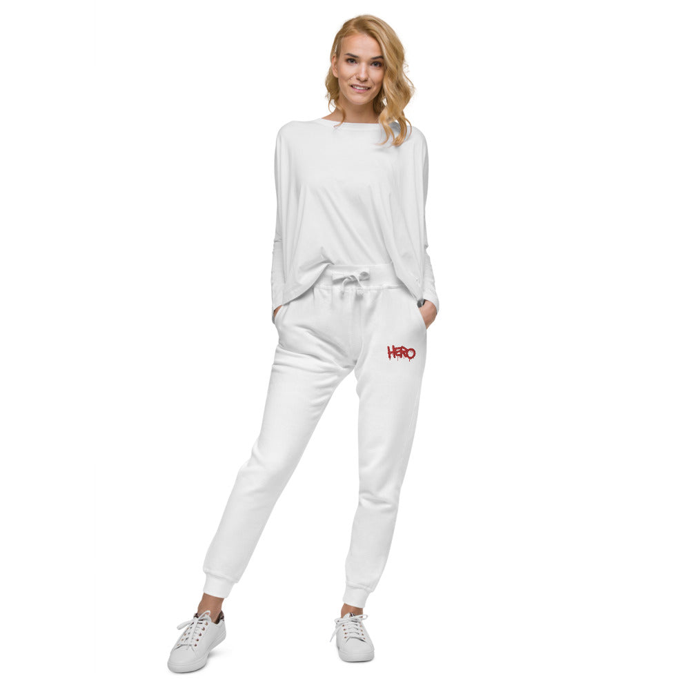 Ultimate Comfort and Style: Unisex Fleece Sweatpants by HERO - Design Hero