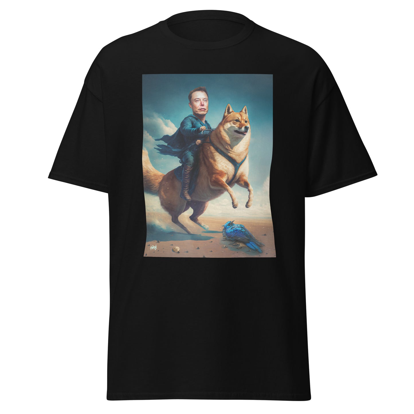 "Shiba-Elon" Unisex's classic tee - Design Hero