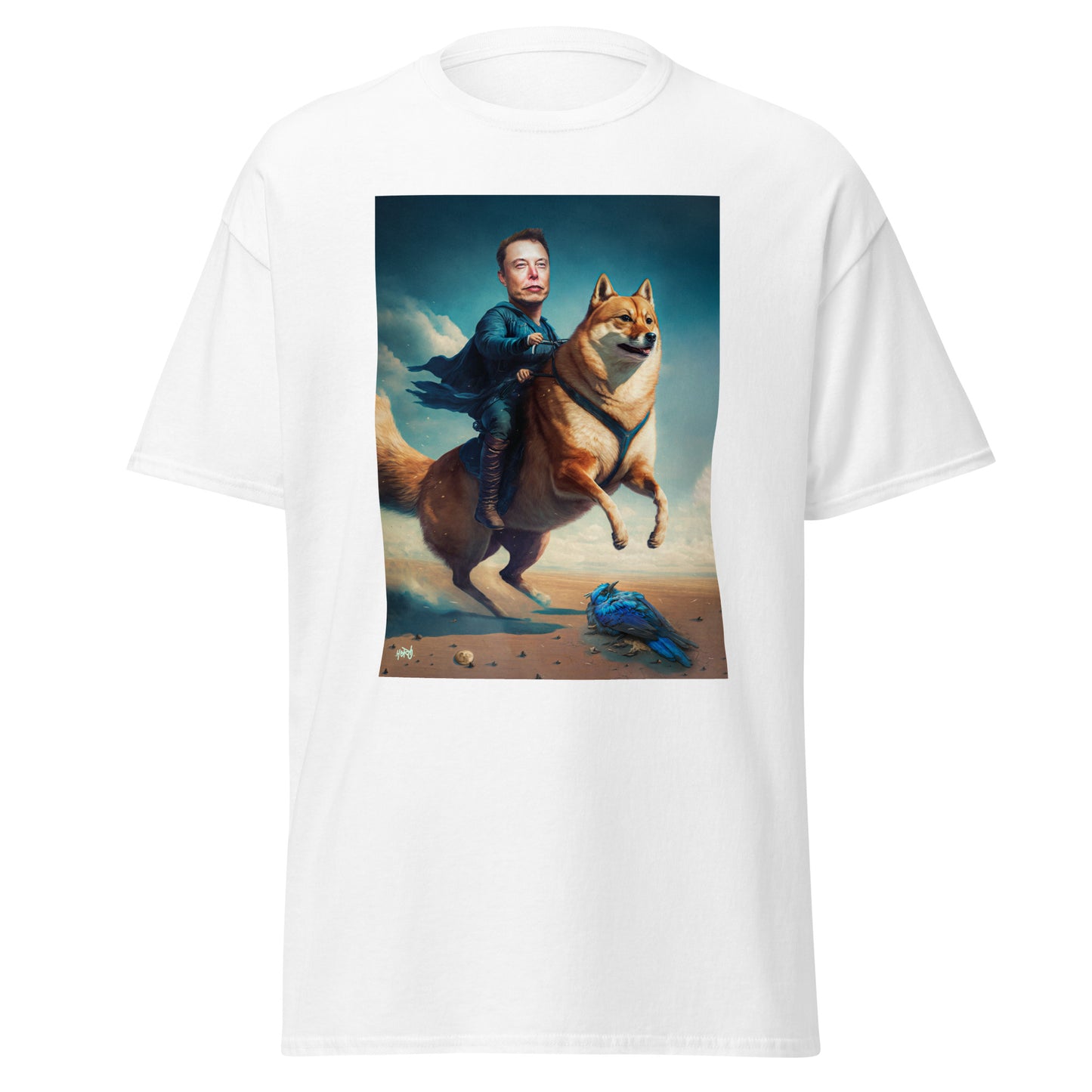 "Shiba-Elon" Unisex's classic tee - Design Hero