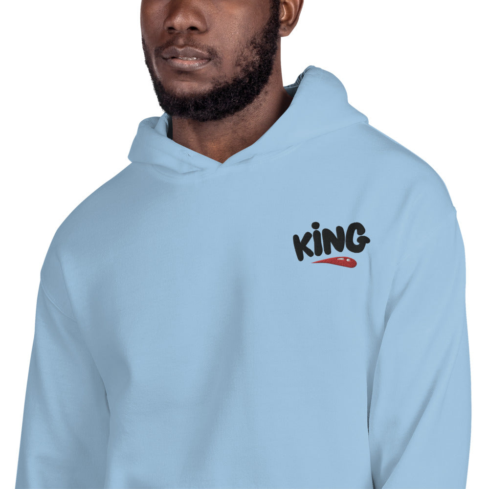 "King" Unisex Hoodie - shop.designhero