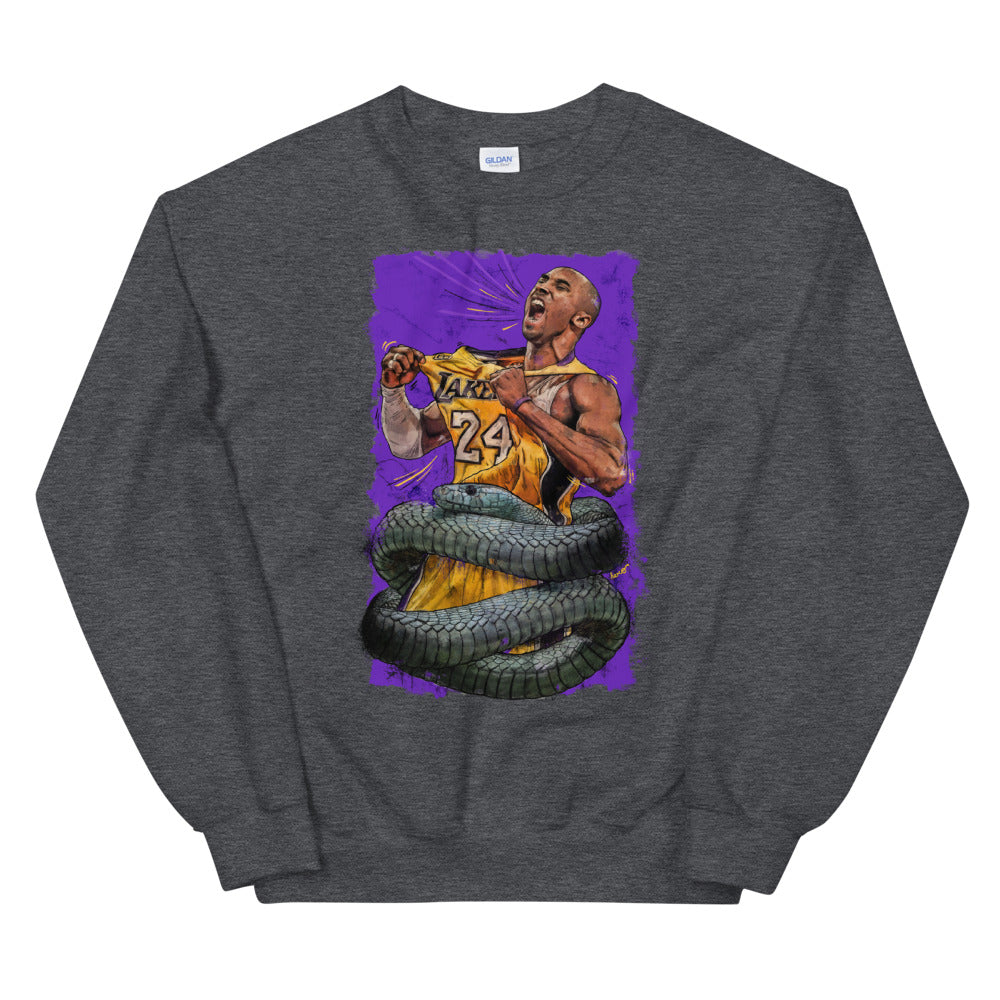 "The Black Mamba" Tribute to Kobe Bryant Unisex Sweatshirt - shop.designhero