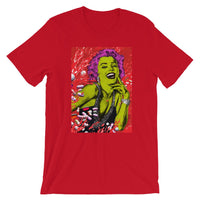 "Marylin" Short - Sleeve Unisex T-Shirt design by Hero. - Design Hero