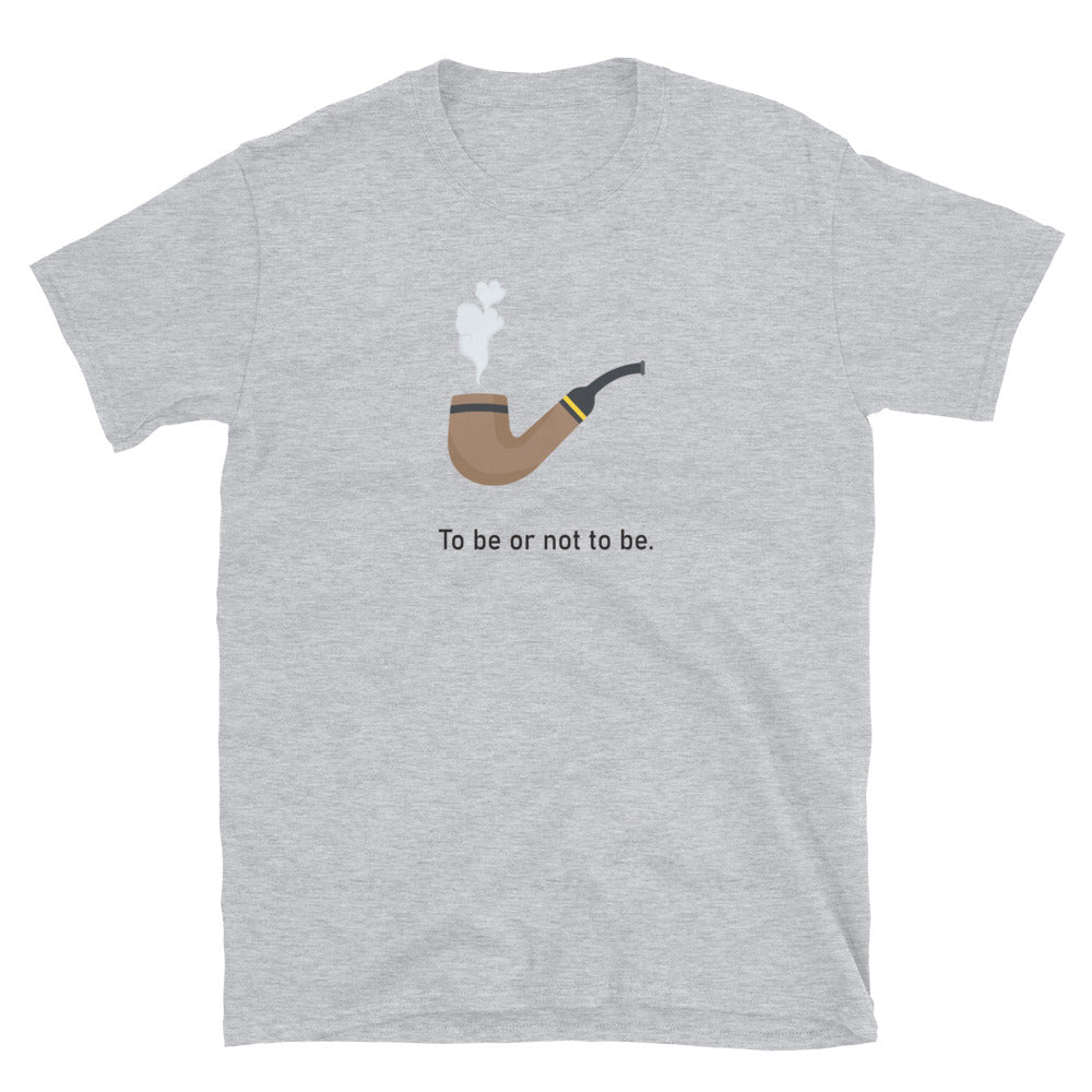 "To Be Or Not To Be" Short-Sleeve Emoji Unisex T-Shirt - shop.designhero