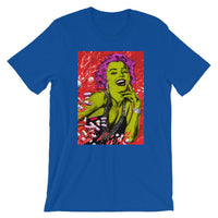 "Marylin" Short - Sleeve Unisex T-Shirt design by Hero. - Design Hero