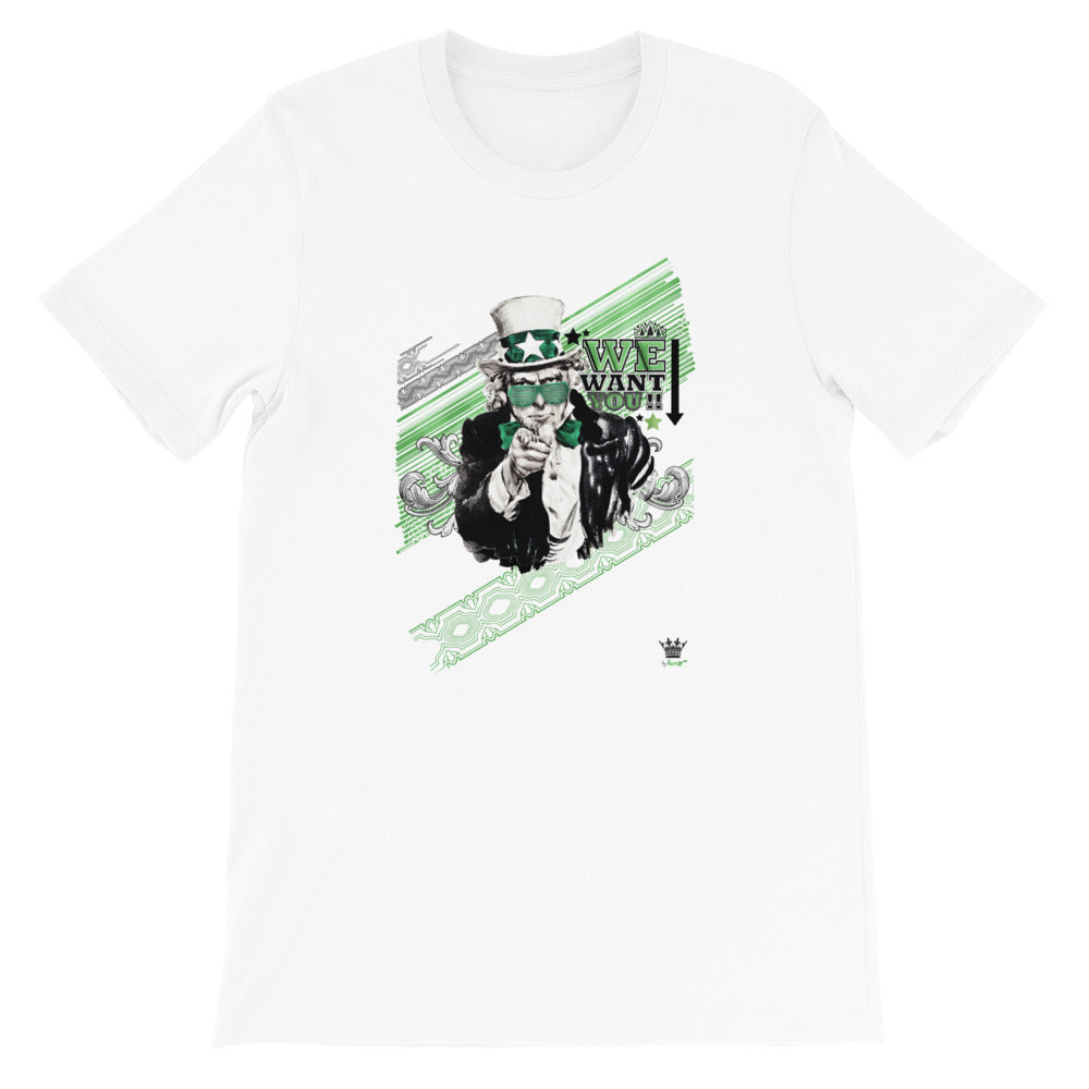 "We want you" Short-Sleeve Unisex T-Shirt - shop.designhero