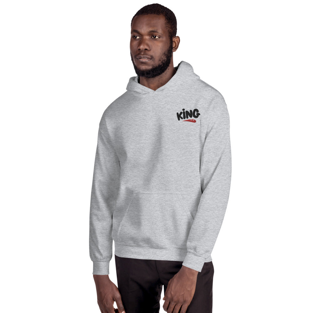 "King" Unisex Hoodie - shop.designhero