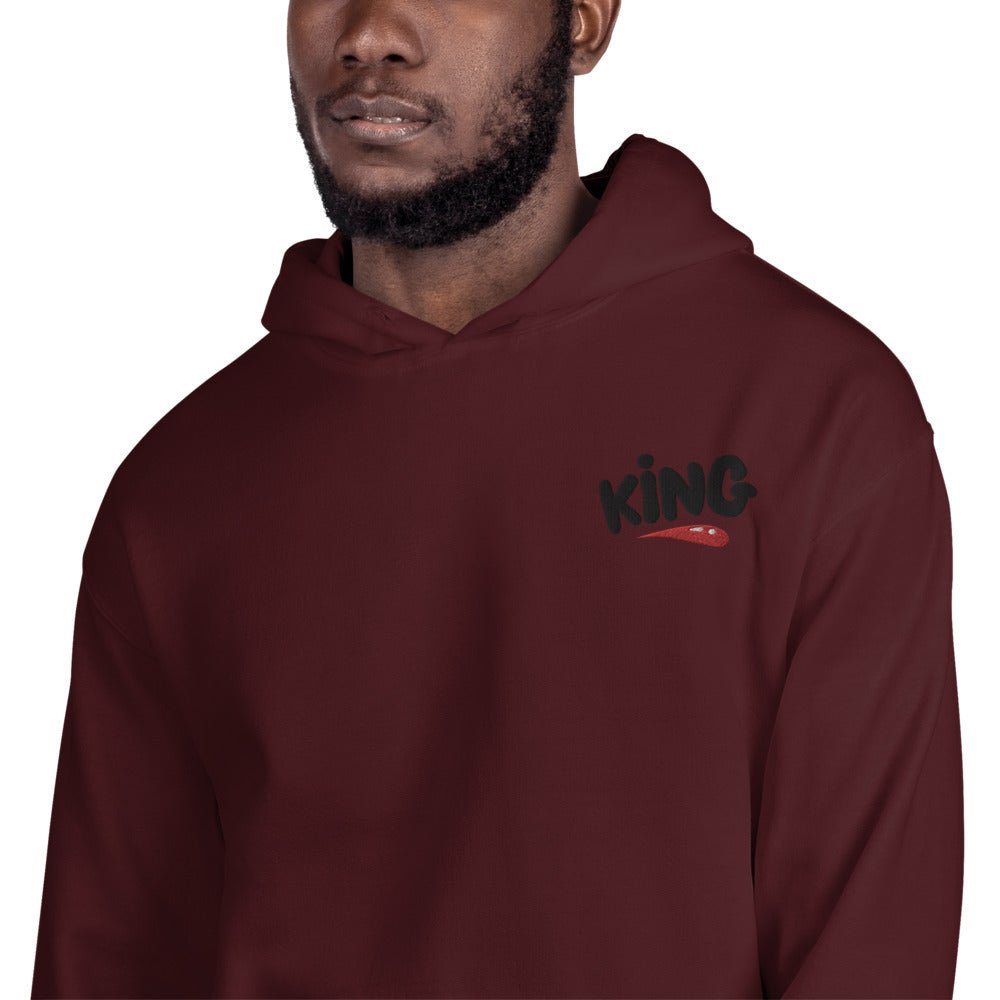 King Hooded Sweatshirt | DesignHero Shop - Design Hero