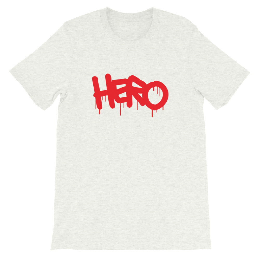 "Hero" Short-Sleeve Unisex T-Shirt design by Hero. - shop.designhero