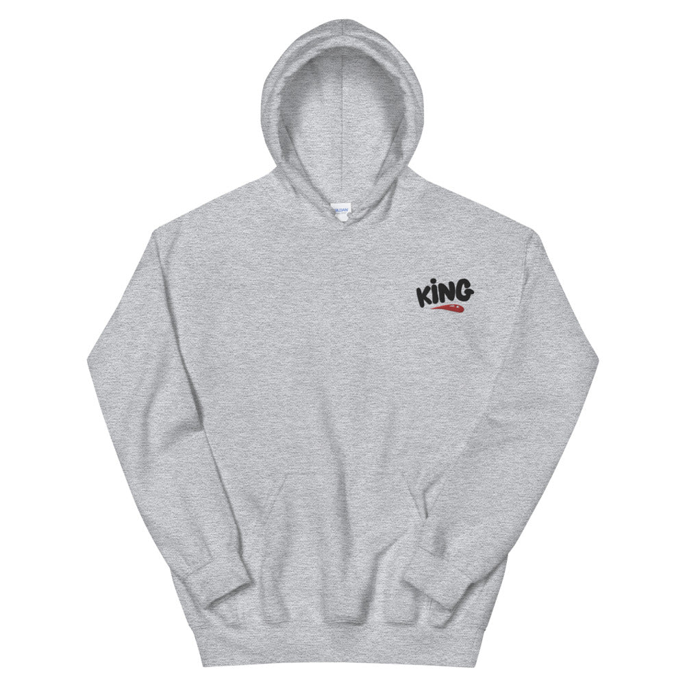 King Hooded Sweatshirt | DesignHero Shop - Design Hero
