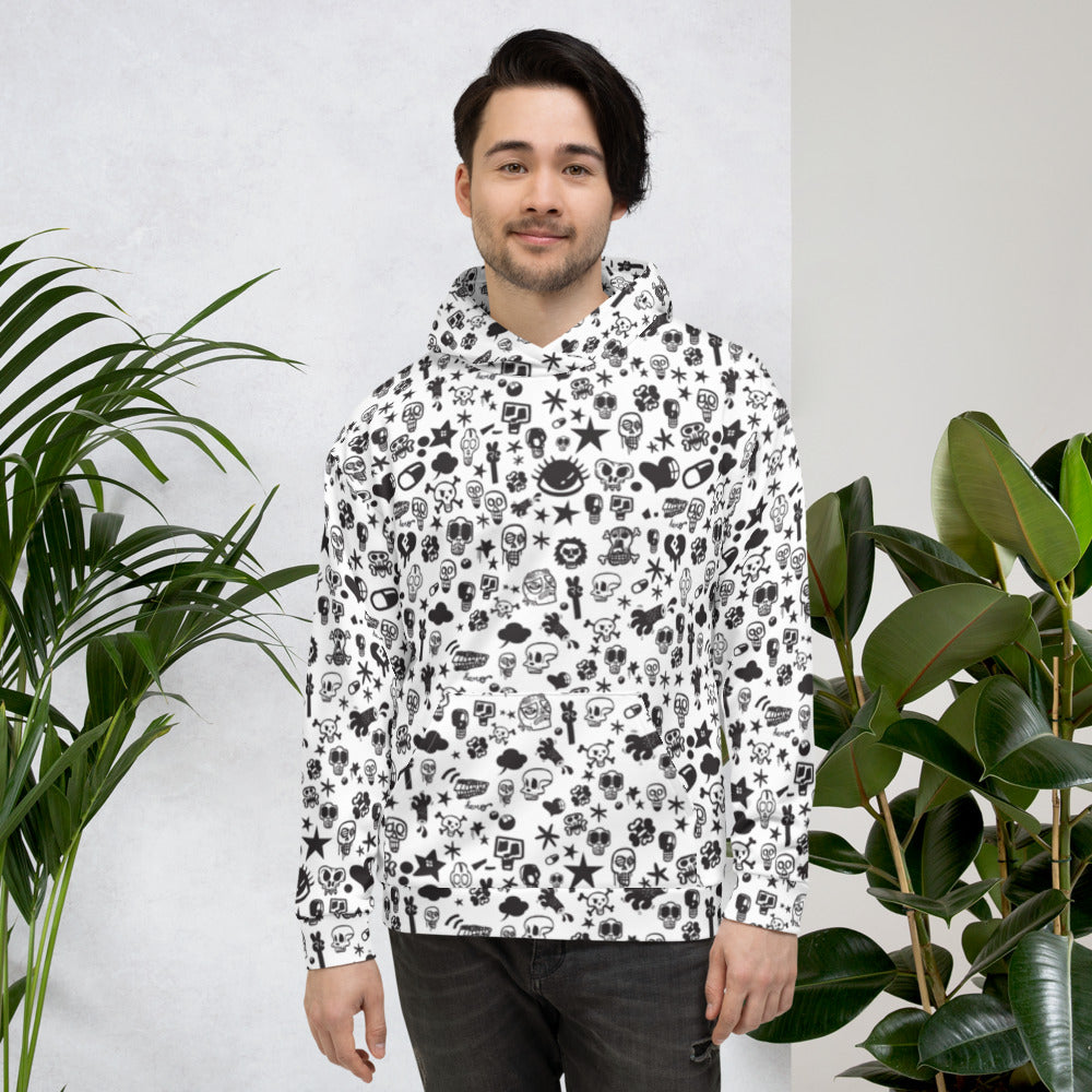 "Skulls" Unisex Hoodie - shop.designhero