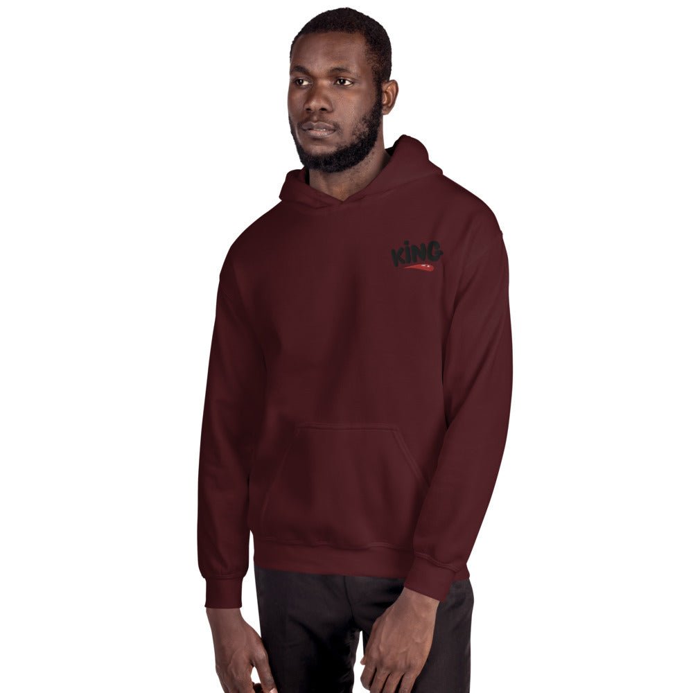 King Hooded Sweatshirt | DesignHero Shop - Design Hero