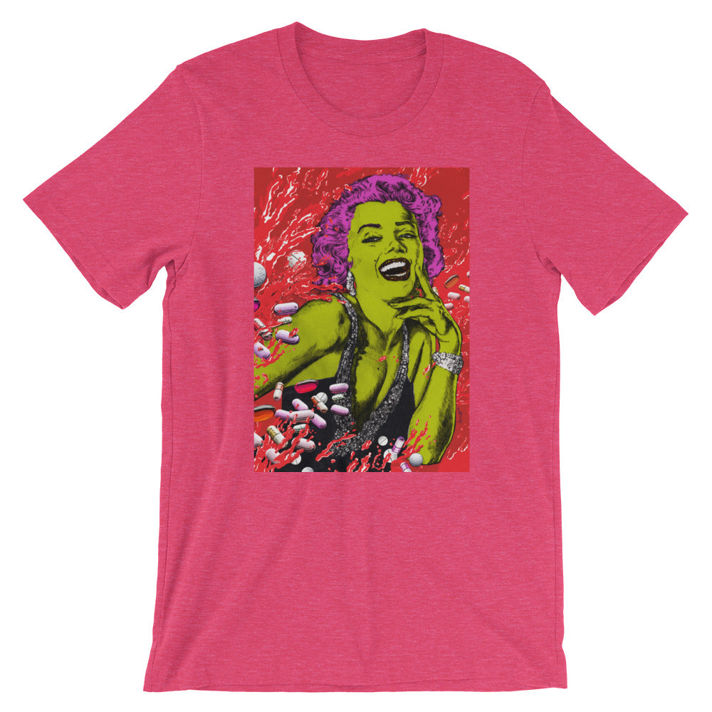 "Marylin" Short-Sleeve Unisex T-Shirt design by Hero. - shop.designhero